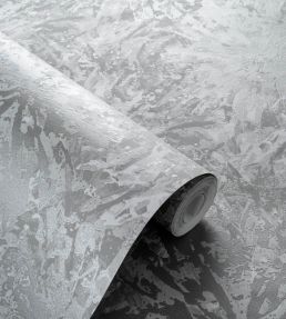Dipinto Wallpaper by Clarke & Clarke Pewter