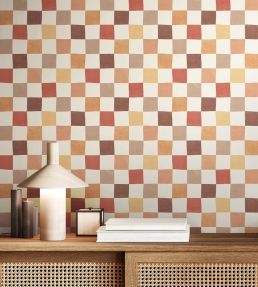 Disco Check Wallpaper by Ohpopsi Marmalade Mix