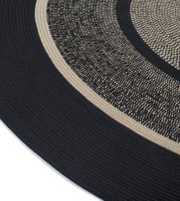 Elitis Disco Round rug Black TA-113-80-08 Black