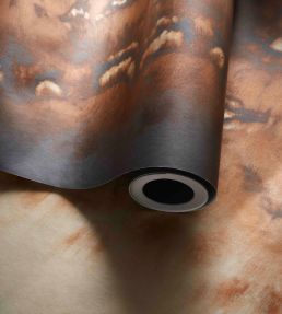 Disperse Wallpaper by Clarke & Clarke Bronze
