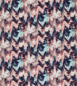 Distortion Fabric by Harlequin Rosewood Azure