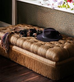 Dita Fabric by Romo Midnight