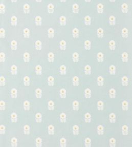 Ditsy Daisy Wallpaper by Scion Powder Blue