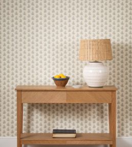 Ditsy Wallpaper by George & Minnie Grass/Parchment