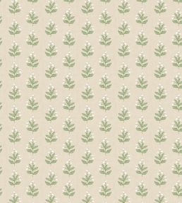Ditsy Wallpaper by George & Minnie Grass/Parchment