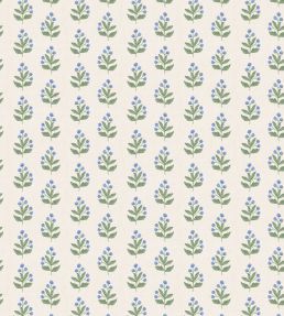 Ditsy Wallpaper by George & Minnie Periwinkle/Forest