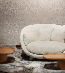 Dodo Pavone Wallpaper by Moooi Egg Shell