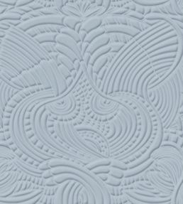 Dodo Pavone Wallpaper by Moooi Powdery Blue