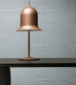 Dodo Pavone Wallpaper by Moooi Powdery Blue