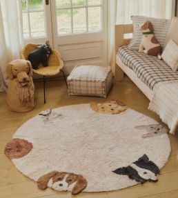 Lorena Canals Dogs rug Natural C-DOGS Natural