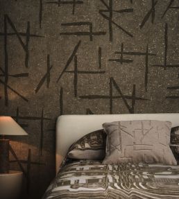 Dolmens Velvet Fabric by Harlequin Moonstone