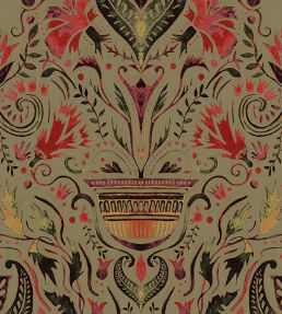 Domas Wallpaper by Tres Tintas Brown