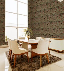 Domas Wallpaper by Tres Tintas Brown