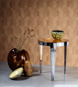 Dome Wallpaper by Arte Blue Ash
