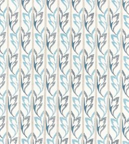 Dora Fabric by Nina Campbell Blue