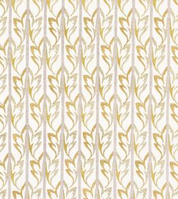 Dora Fabric by Nina Campbell Ochre