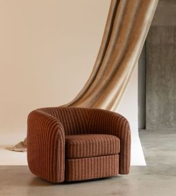Dori Fabric by JORO Chocolate
