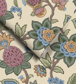 Doris Jacobean Wallpaper by Woodchip & Magnolia Apple