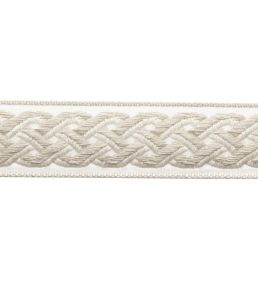 Dorset Braided Border Trimming by Samuel & Sons Oyster