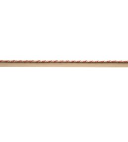 Dorset Cord With Tape Trimming by Samuel & Sons Coral