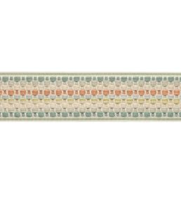 Dorset Ombre Border Trimming by Samuel & Sons Aquamarine