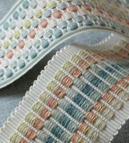 Dorset Ombre Border Trimming by Samuel & Sons Leaf