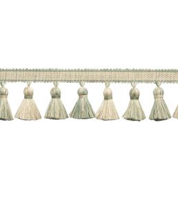 Dorset Ombre Tassel Fringe Trimming by Samuel & Sons Aquamarine
