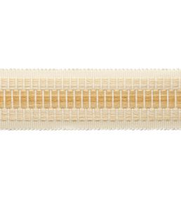 Dorset Striped Border Trimming by Samuel & Sons Honey
