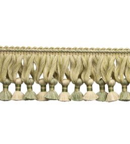 Dorset Tassel Fringe Trimming by Samuel & Sons Leaf