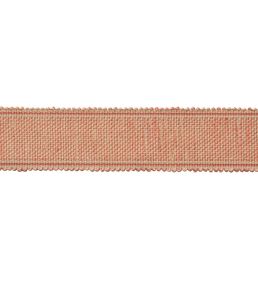 Dorset Tweeded Border Trimming by Samuel & Sons Coral