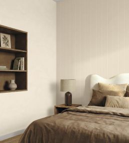 Dot Line Wallpaper by Caselio Taupe