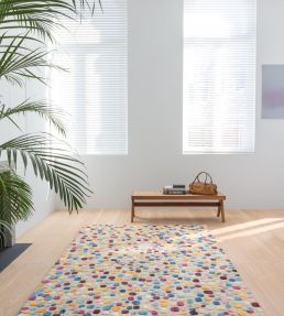 Ligne Pure Dotted rug Multicolor 246.001.990.60120 Multicolor