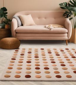 Asiatic Dotty rug Earth DOTY120170EART Earth