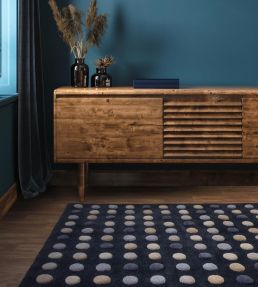 Asiatic Dotty rug Navy DOTY160230NAVY Navy