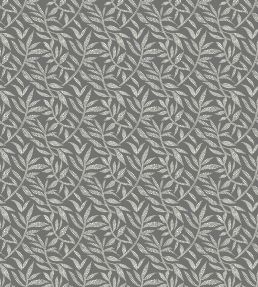 Dotty Leaf Wallpaper by Ohpopsi Charcoal