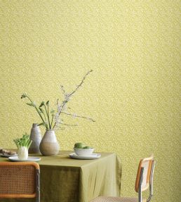 Dotty Leaf Wallpaper by Ohpopsi Fern