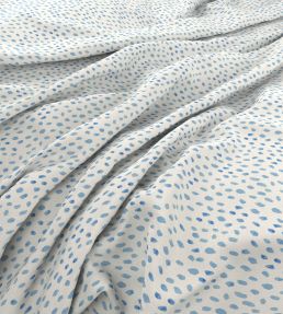 Dotty Fabric by Wemyss Bluebell