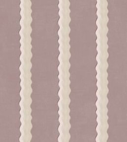 Double Scroll Stripe Wallpaper by Parker & Jules Lilac