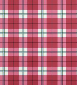 Douglas Plaid Wallpaper by Thibaut Red