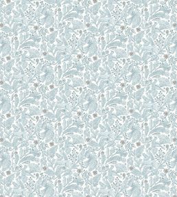 Dove & Deer Fabric by Scion Coast Blue