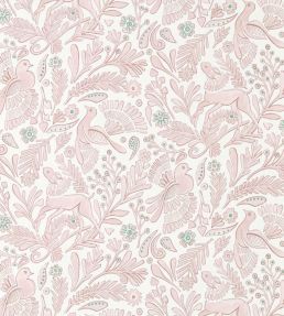 Dove & Deer Wallpaper by Scion Lilac