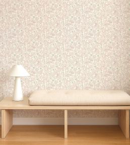 Dove & Deer Wallpaper by Scion Lilac