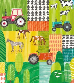Down On The Farm Wallpaper by Ohpopsi Apple Citrus