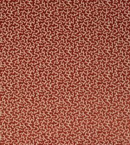 Drago Fabric by Manuel Canovas Brique