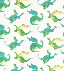 Dragon Dreams Fabric by Villa Nova Green