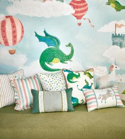 Dragon Dreams Cushion 50 x 50cm by Villa Nova Green