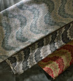 Dragon Flamestitch Fabric by Zoffany Archive