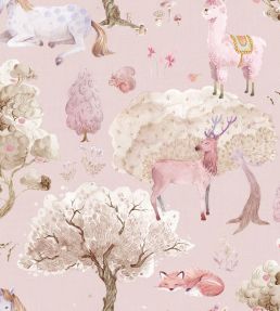 Dreamland Wallpaper by Rebel Walls Bubblegum