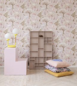 Dreamland Wallpaper by Rebel Walls Bubblegum