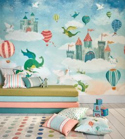 Dreamland Mural by Villa Nova Blue